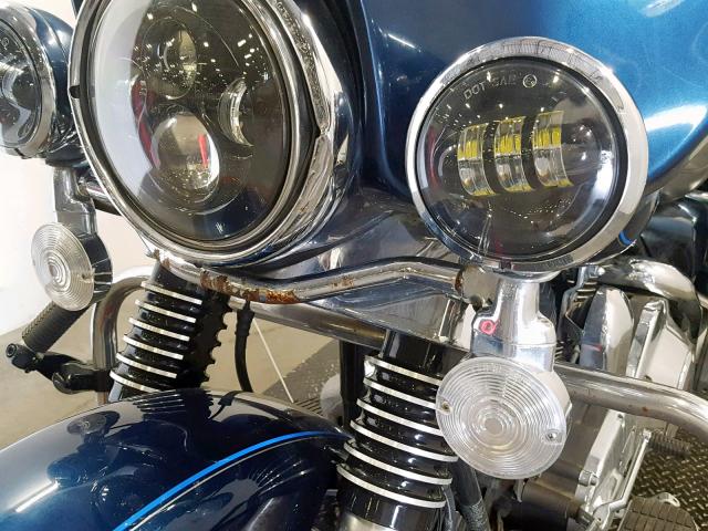 1HD1FFW192Y630205 - 2002 HARLEY-DAVIDSON FLHTCI BLUE photo 9