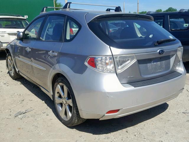 JF1GH6D67BH803293 - 2011 SUBARU IMPREZA OU SILVER photo 3