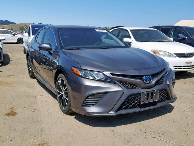 4T1B21HK3JU009408 - 2018 TOYOTA CAMRY HYBR GRAY photo 1