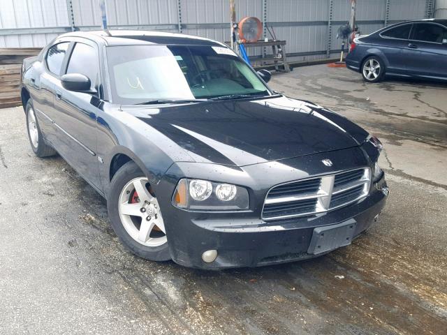 2B3CA3CV9AH186882 - 2010 DODGE CHARGER SX BLACK photo 1