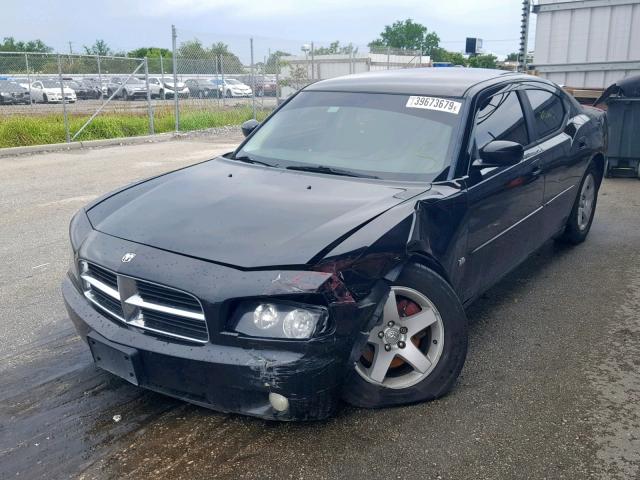 2B3CA3CV9AH186882 - 2010 DODGE CHARGER SX BLACK photo 2