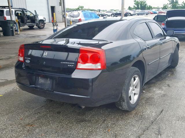 2B3CA3CV9AH186882 - 2010 DODGE CHARGER SX BLACK photo 4