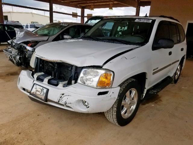 1GKDS13S062360742 - 2006 GMC ENVOY WHITE photo 2