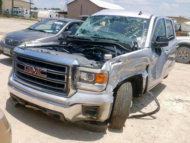 3GTP1UEH5EG262858 - 2014 GMC SIERRA C15 SILVER photo 2