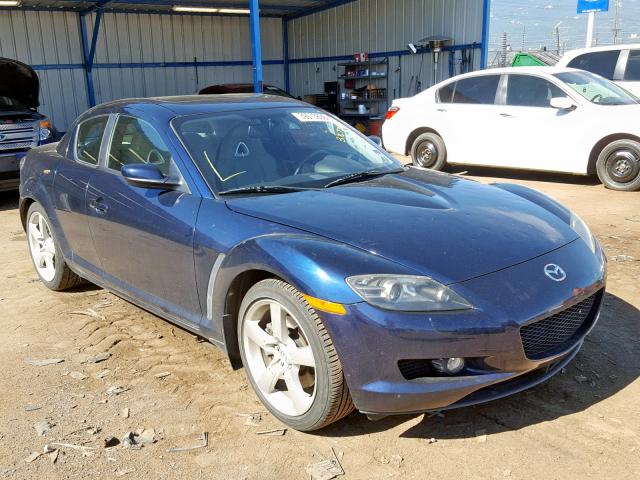 JM1FE173480214499 - 2008 MAZDA RX8 BLUE photo 1