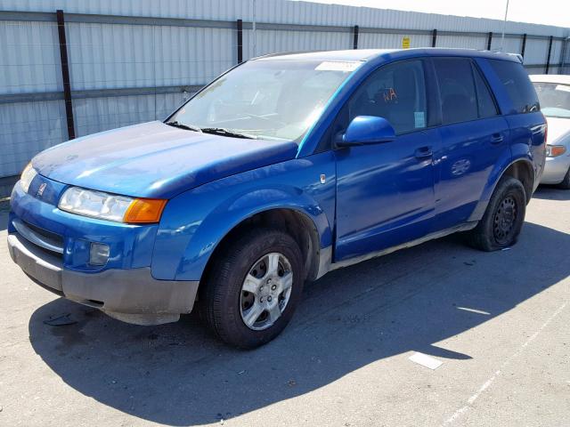 5GZCZ53475S822545 - 2005 SATURN VUE BLUE photo 2