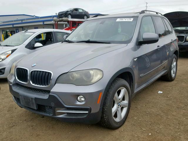 5UXFE43518L006666 - 2008 BMW X5 3.0I GRAY photo 2