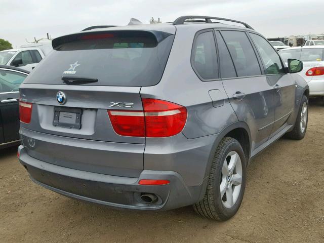 5UXFE43518L006666 - 2008 BMW X5 3.0I GRAY photo 4