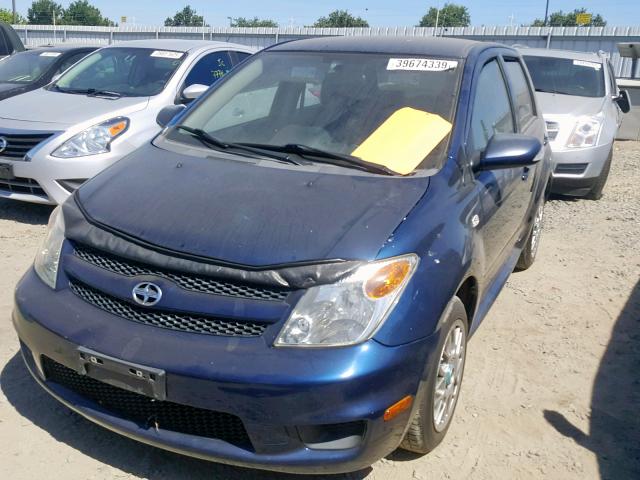 JTKKT624860133948 - 2006 TOYOTA SCION XA BLUE photo 2