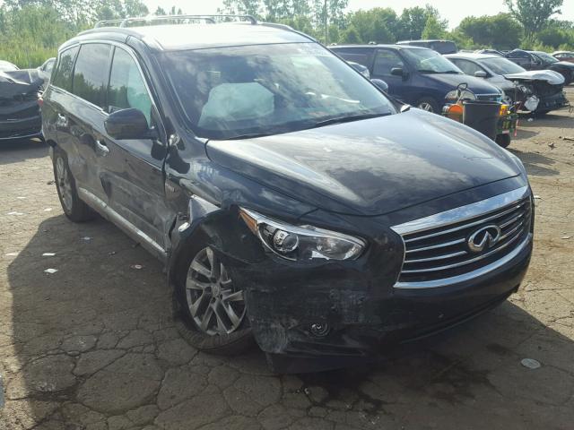 5N1CL0MM6EC513644 - 2014 INFINITI QX60 HYBRI BLACK photo 1