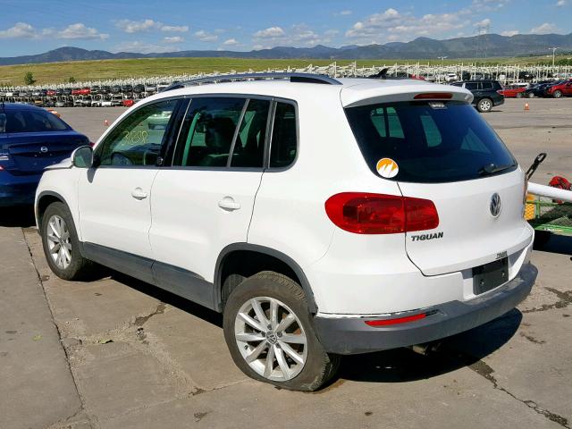 WVGSV7AX3HK016042 - 2017 VOLKSWAGEN TIGUAN WOL WHITE photo 3