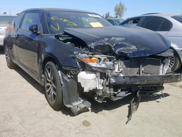 JTKJF5C71E3069383 - 2014 TOYOTA SCION TC BLACK photo 1