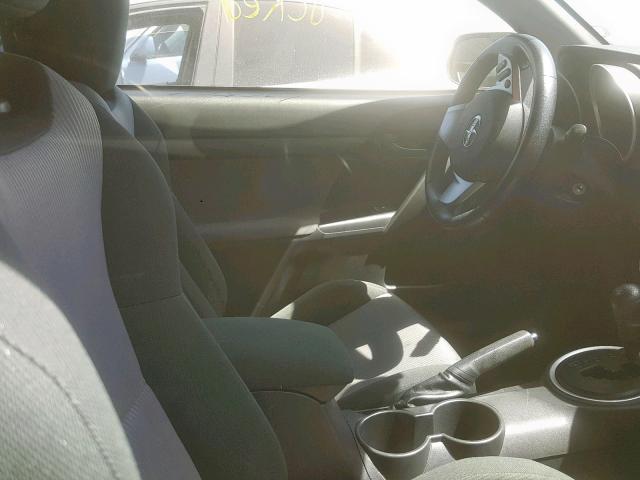 JTKJF5C71E3069383 - 2014 TOYOTA SCION TC BLACK photo 5