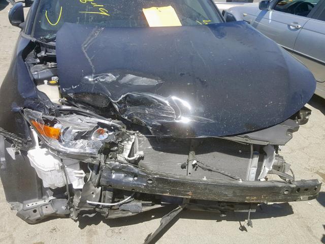 JTKJF5C71E3069383 - 2014 TOYOTA SCION TC BLACK photo 7