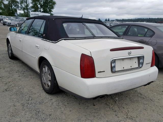 1G6KD54Y85U104975 - 2005 CADILLAC DEVILLE WHITE photo 3