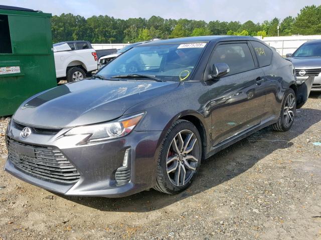 JTKJF5C70E3069925 - 2014 TOYOTA SCION TC 灰色 照片 2
