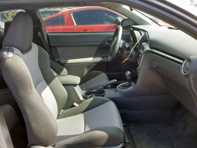 JTKJF5C70E3069925 - 2014 TOYOTA SCION TC 灰色 照片 5