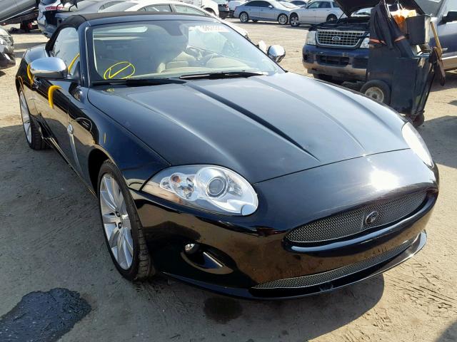 SAJWA44B385B22204 - 2008 JAGUAR XK BLACK photo 1