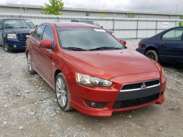 JA3AU86U48U026928 - 2008 MITSUBISHI LANCER GTS RED photo 1