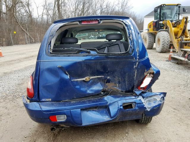 3A8FY589X9T598450 - 2009 CHRYSLER PT CRUISER BLUE photo 9