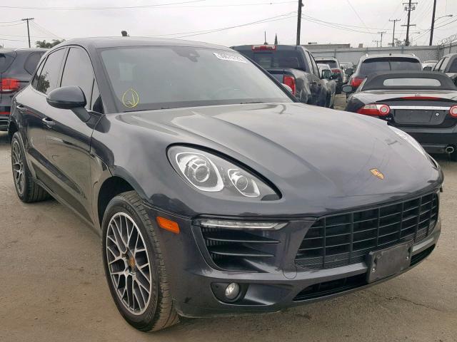 WP1AB2A58JLB33933 - 2018 PORSCHE MACAN S GRAY photo 1