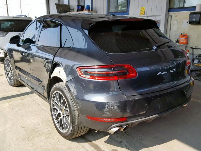 WP1AB2A58JLB33933 - 2018 PORSCHE MACAN S GRAY photo 3