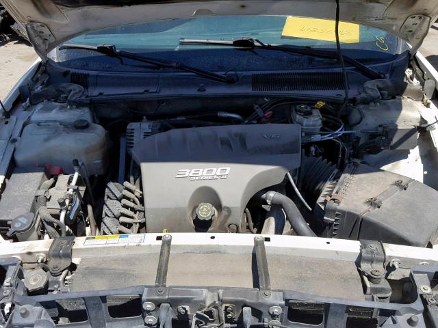 1G4HR54K41U135716 - 2001 BUICK LESABRE LI WHITE photo 7