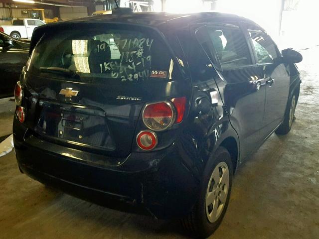 1G1JA6SH4G4129135 - 2016 CHEVROLET SONIC LS 蓝色 照片 4