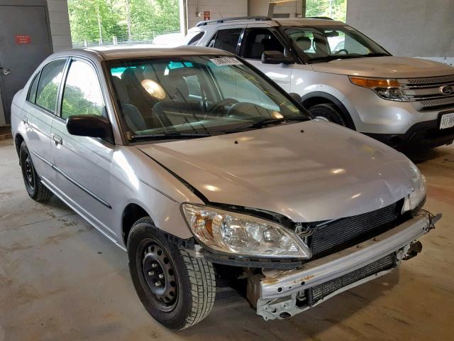 1HGES16395L008564 - 2005 HONDA CIVIC DX V SILVER photo 1