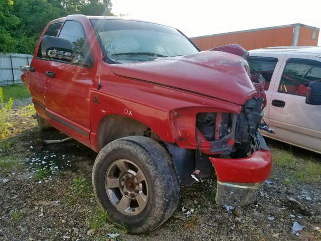 3D7KS28C86G111029 - 2006 DODGE RAM 2500 S RED photo 1