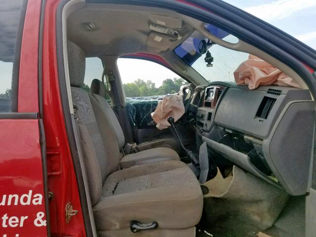 3D7KS28C86G111029 - 2006 DODGE RAM 2500 S Qırmızı foto 5