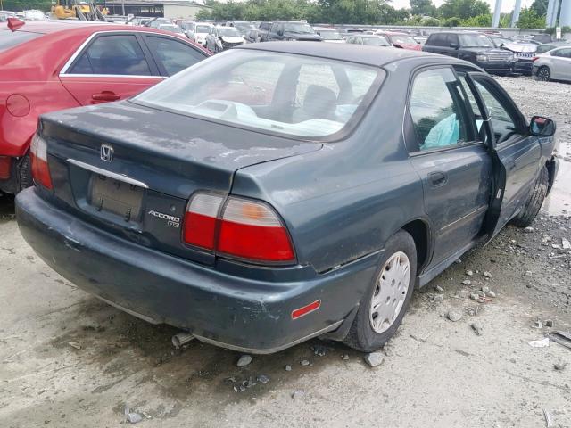 1HGCD562XTA067020 - 1996 HONDA ACCORD DX GREEN photo 4