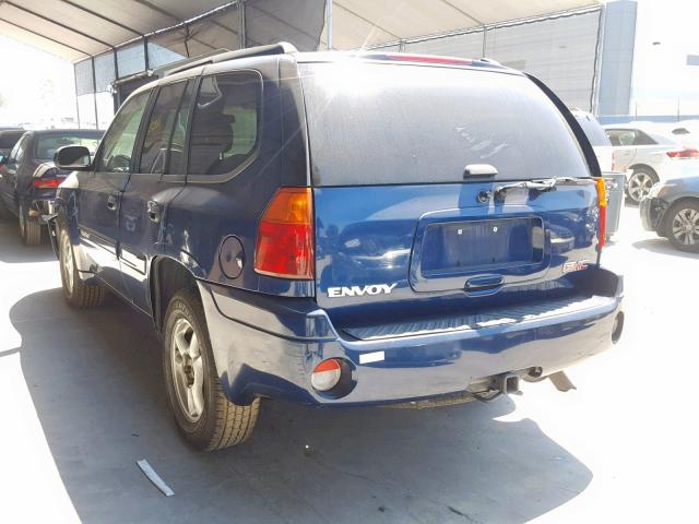 1GKDT13S442113850 - 2004 GMC ENVOY BLUE photo 3