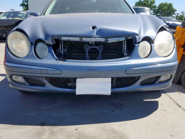 WDBUF56J26A747517 - 2006 MERCEDES-BENZ E 350 BLUE photo 7