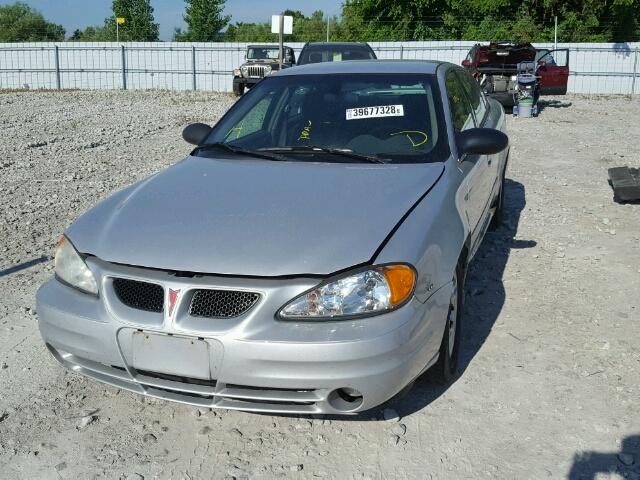 1G2NF52E53C309500 - 2003 PONTIAC GRAND AM S SILVER photo 2