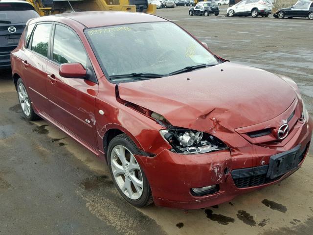 JM1BK344291196869 - 2009 MAZDA 3 S BURGUNDY photo 1