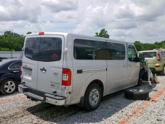 5BZAF0AAXFN851714 - 2015 NISSAN NV 3500 SILVER photo 4