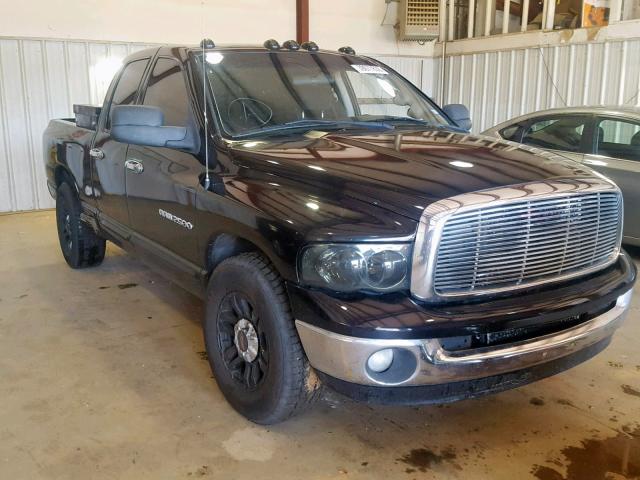 3D7KR28C65G742596 - 2005 DODGE RAM 2500 S შავი ფოტო 1
