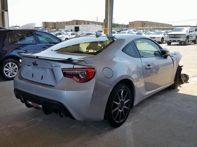 JF1ZCAC12J9602071 - 2018 SUBARU BRZ 2.0 LI SILVER photo 4