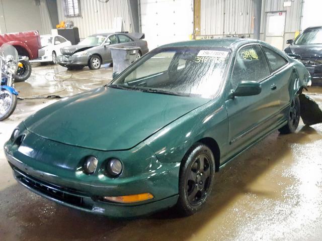 JH4DC4449VS002997 - 1997 ACURA INTEGRA RS GRAY photo 2