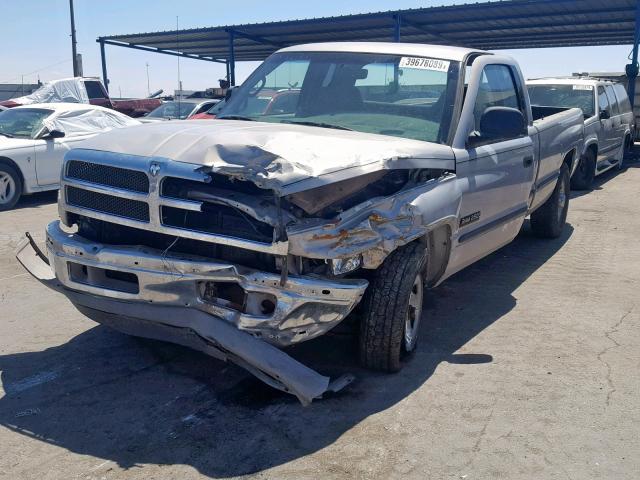 1B7KC2364XJ616865 - 1999 DODGE RAM 2500 SILVER photo 2