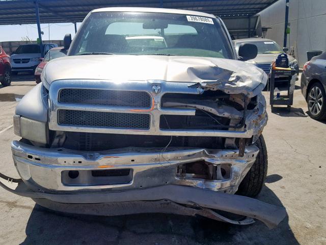 1B7KC2364XJ616865 - 1999 DODGE RAM 2500 SILVER photo 9