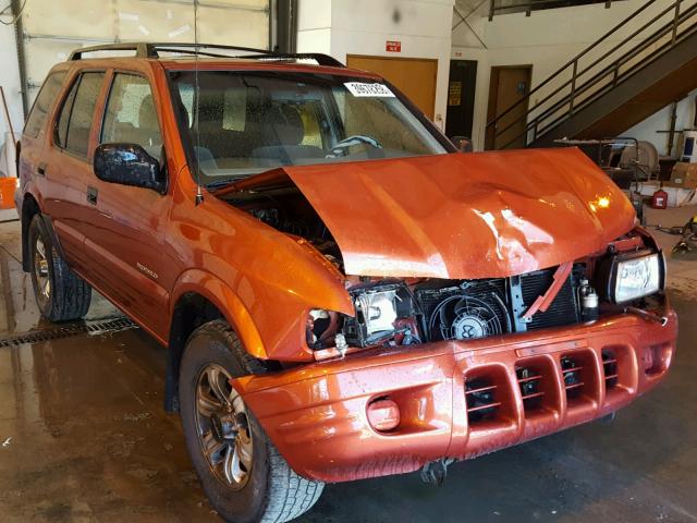 4S2CK58W314334700 - 2001 ISUZU RODEO S ORANGE photo 1