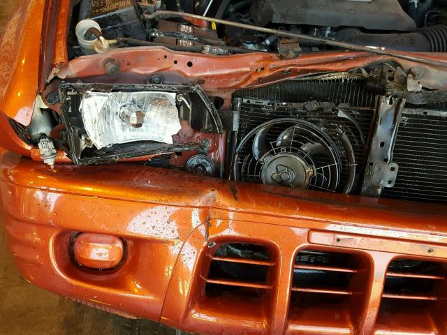 4S2CK58W314334700 - 2001 ISUZU RODEO S ORANGE photo 9