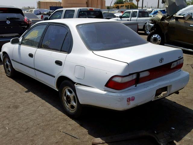 1NXBB02E6VZ590776 - 1997 TOYOTA COROLLA DX WHITE photo 3