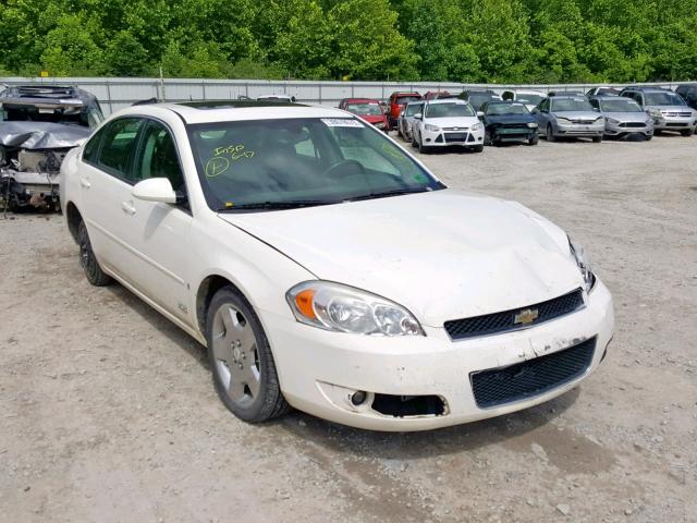 2G1WD58C389202187 - 2008 CHEVROLET IMPALA SUP თეთრი ფოტო 1