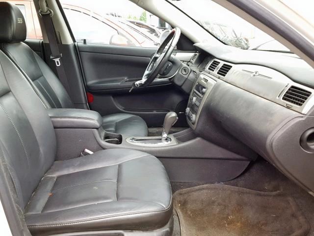 2G1WD58C389202187 - 2008 CHEVROLET IMPALA SUP თეთრი ფოტო 5