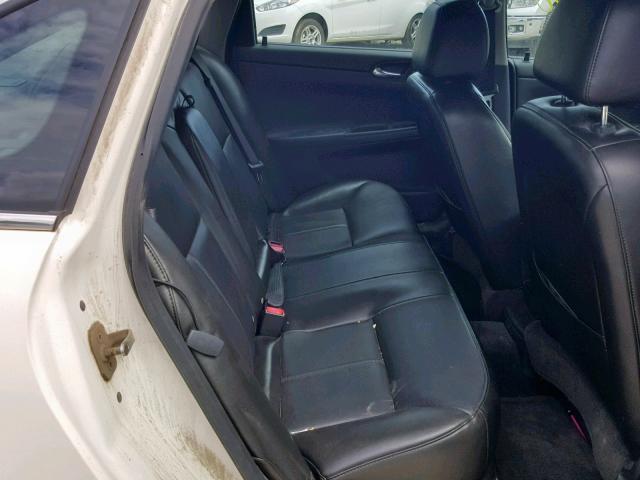 2G1WD58C389202187 - 2008 CHEVROLET IMPALA SUP თეთრი ფოტო 6