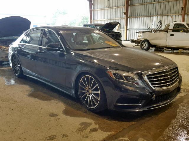 WDDUG8CB1HA307620 - 2017 MERCEDES-BENZ S 550 GRAY photo 1