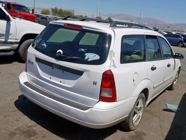 1FAFP36361W344722 - 2001 FORD FOCUS WHITE photo 4